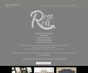 Rossandroll.com(Ross & Roll Marketing) Screenshot