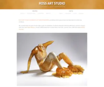 Rossartstudio.com(Custom Glass Casting) Screenshot