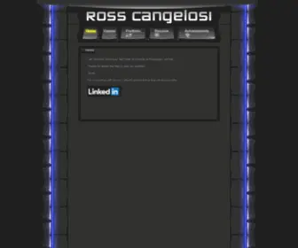 Rosscangelosi.com(Welcome) Screenshot