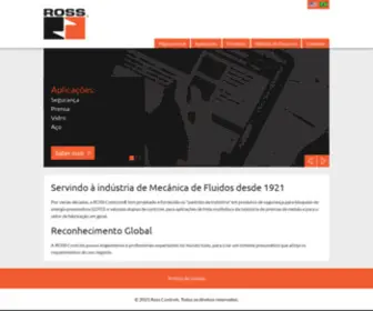 Rosscontrols.com.br(Ross Controls) Screenshot