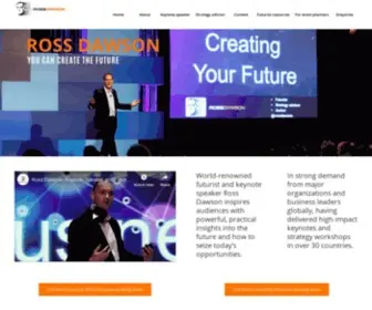 Rossdawson.com(Keynote speaker Ross Dawson) Screenshot