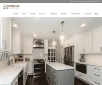 Rosselandremodeling.com(Kitchen Remodeling) Screenshot