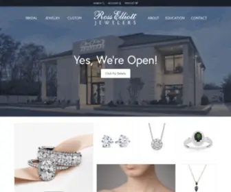 Rosselliottjewelers.com(Ross Elliott Jewelers) Screenshot