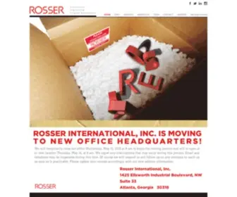 Rosser.com(ROSSER is an opinionated family holding company) Screenshot