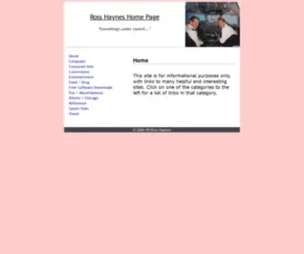 Rosshaynes.com(Ross Haynes) Screenshot