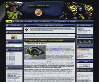 Rossi-Yamaha.cz(Valentino) Screenshot