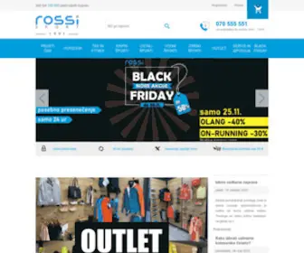 Rossisport.si(Rossi Sport) Screenshot
