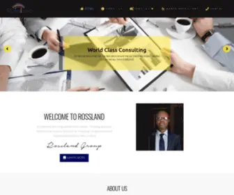 Rosslandconsulting.com(Rossland Group) Screenshot