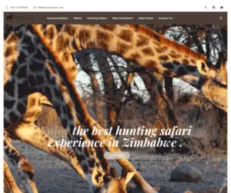 Rosslynsafaris.com(Bow Hunting in Zimbabwe) Screenshot