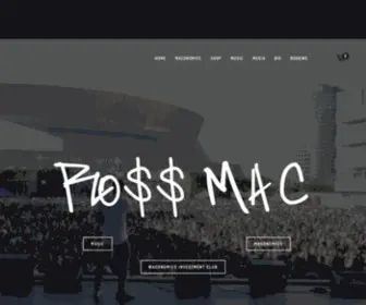 Rossmacmusic.com(RO$$ Mac) Screenshot