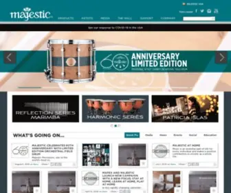 Rossmallets.com(Majestic Percussion) Screenshot