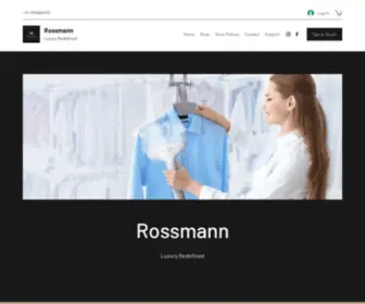 Rossmann.co.in(Rossmann, Premium range of Garment Steamers and Home Appliances) Screenshot