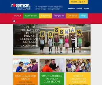 Rossmanschool.org(Rossman School) Screenshot