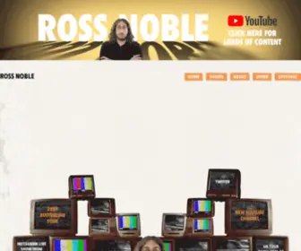 Rossnoble.co.uk(Ross Noble) Screenshot