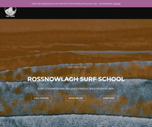 Rossnowlaghsurfschool.com(Rossnowlagh Surf School) Screenshot