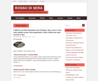 Rossodisera.info(Rosso di Sera) Screenshot