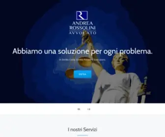 Rossolini.net(Abbiamo una soluzione per ogni problema) Screenshot