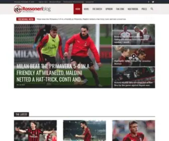 Rossoneriblog.com(Daily news on the most successful club in the history of football) Screenshot