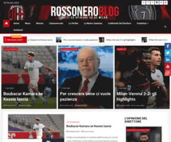 Rossoneroblog.com(Fatti ed opinioni su AC Milan) Screenshot