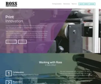 Rossprint.com(Ross Printing) Screenshot