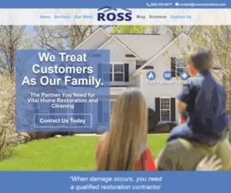 Rossrestoration.com(Ross Restoration) Screenshot