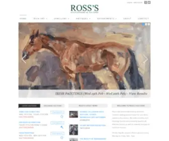 Rosss.ie(Ross's Auctioneers & Valuers) Screenshot