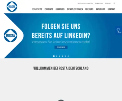 Rosta.de(Homepage) Screenshot