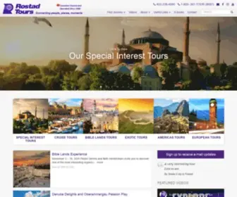 Rostad.com(Rostad Tours) Screenshot