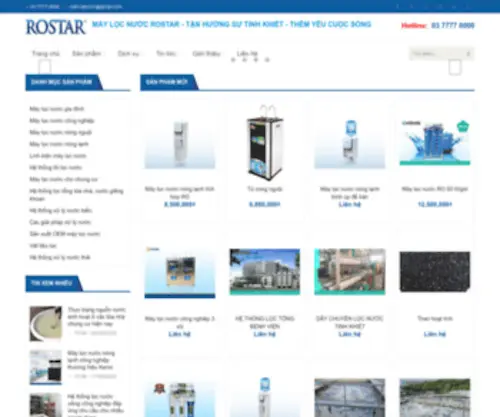 Rostar.com.vn(Máy lọc nước Rostar chính hãng) Screenshot