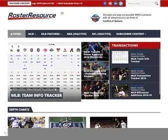 Rosterresource.com(Rosterresource) Screenshot