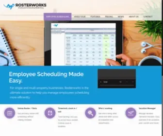 Rosterworks.com(Employee Scheduling & Roster Management made easy) Screenshot