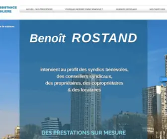 Rostimmo.com(Copropriété) Screenshot