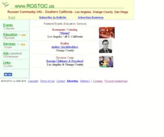 Rostoc.us(Russian Community Info) Screenshot