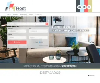 Rostpropiedades.com.ar(Rost Propiedades) Screenshot