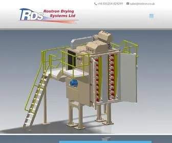 Rostron.co.uk(Rostron Drying Systems Ltd) Screenshot