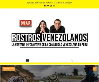 Rostrosvenezolanos.com(Rostros Venezolanos) Screenshot