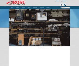 Rosucompany.ro(Materiale de constructii Scule si unelte Instalatii termice centrale cazane electrocasnice) Screenshot