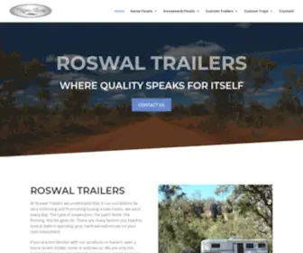 Roswaltrailers.com.au(Roswal Trailers) Screenshot