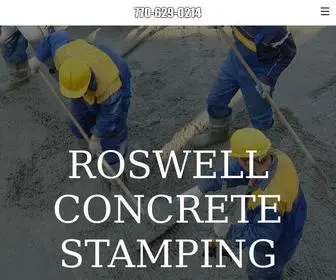 Roswellconcretestamping.com(Roswellconcretestamping) Screenshot