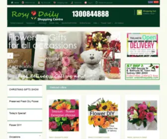 Rosydaily.com(Rosy Daily Flowers) Screenshot