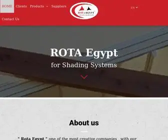 Rota-Egypt.com(Rota-Tents&Tends) Screenshot