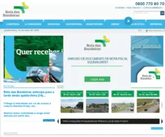 Rotadasbandeiras.com.br(Rota das Bandeiras) Screenshot