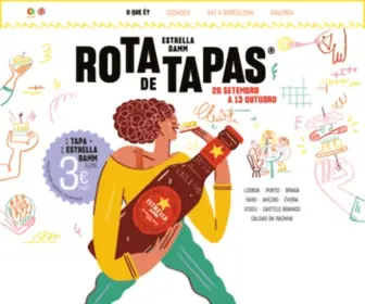 Rotadetapas.com.pt(Rota de tapas) Screenshot