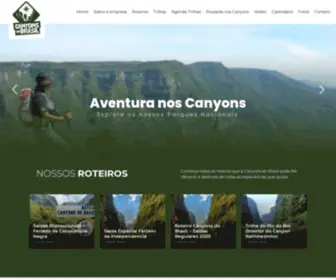 Rotadoscanyons.com.br(Canyons Do Brasil) Screenshot