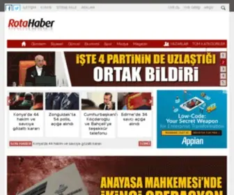 Rotahaber.com(Rota haber) Screenshot