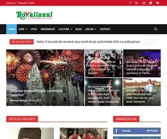 Rotalianul.com(Revista românului din Italia) Screenshot