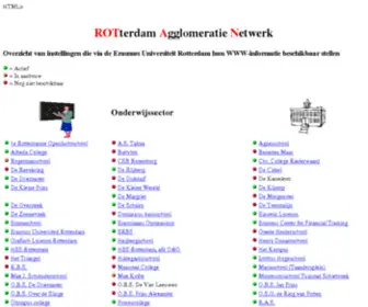 Rotan.nl(ROTterdam Agglomeratie Netwerk) Screenshot