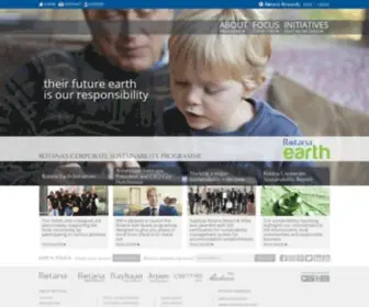 Rotanaearth.com(Rotana Earth is Rotana's Global Corporate Sustainability Platform) Screenshot