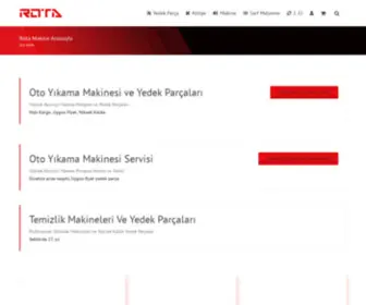 Rotapazarlama.com(Oto Yıkama Pompası Tamiri Yedek Parçası) Screenshot