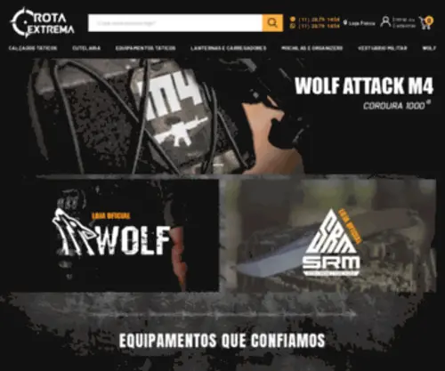 Rotaperdida.com.br(Wolf Attack) Screenshot